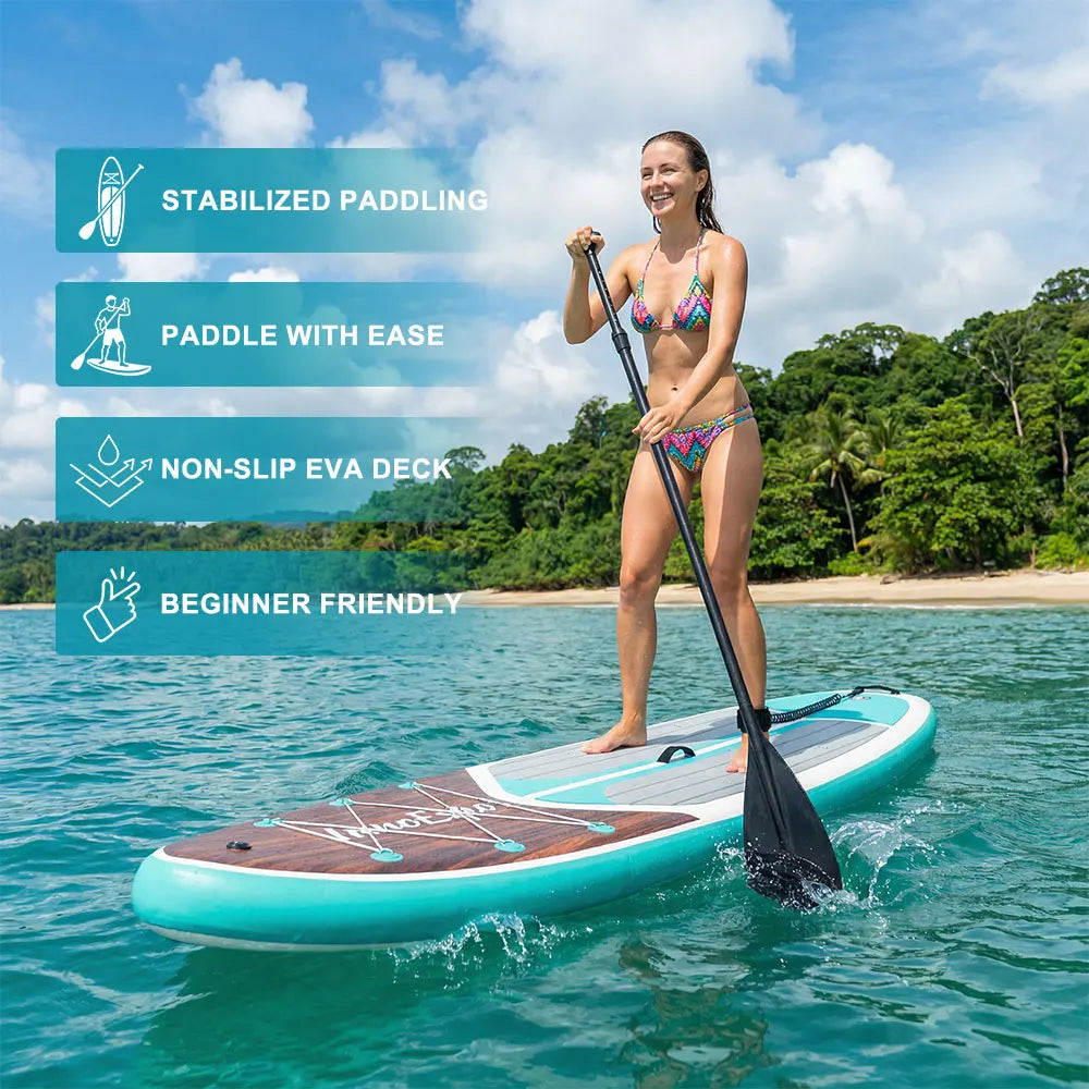 Inflatable Stand Up Paddle Board Non-Slip Comfort Deck