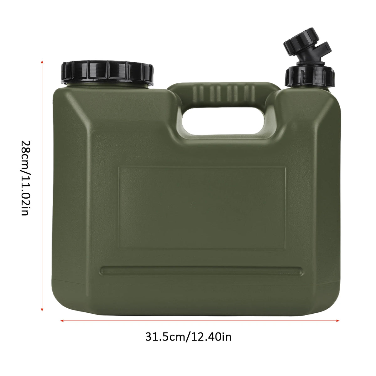 Portable Camping Water Jug with Spigot – 10L/20L Outdoor Water Container