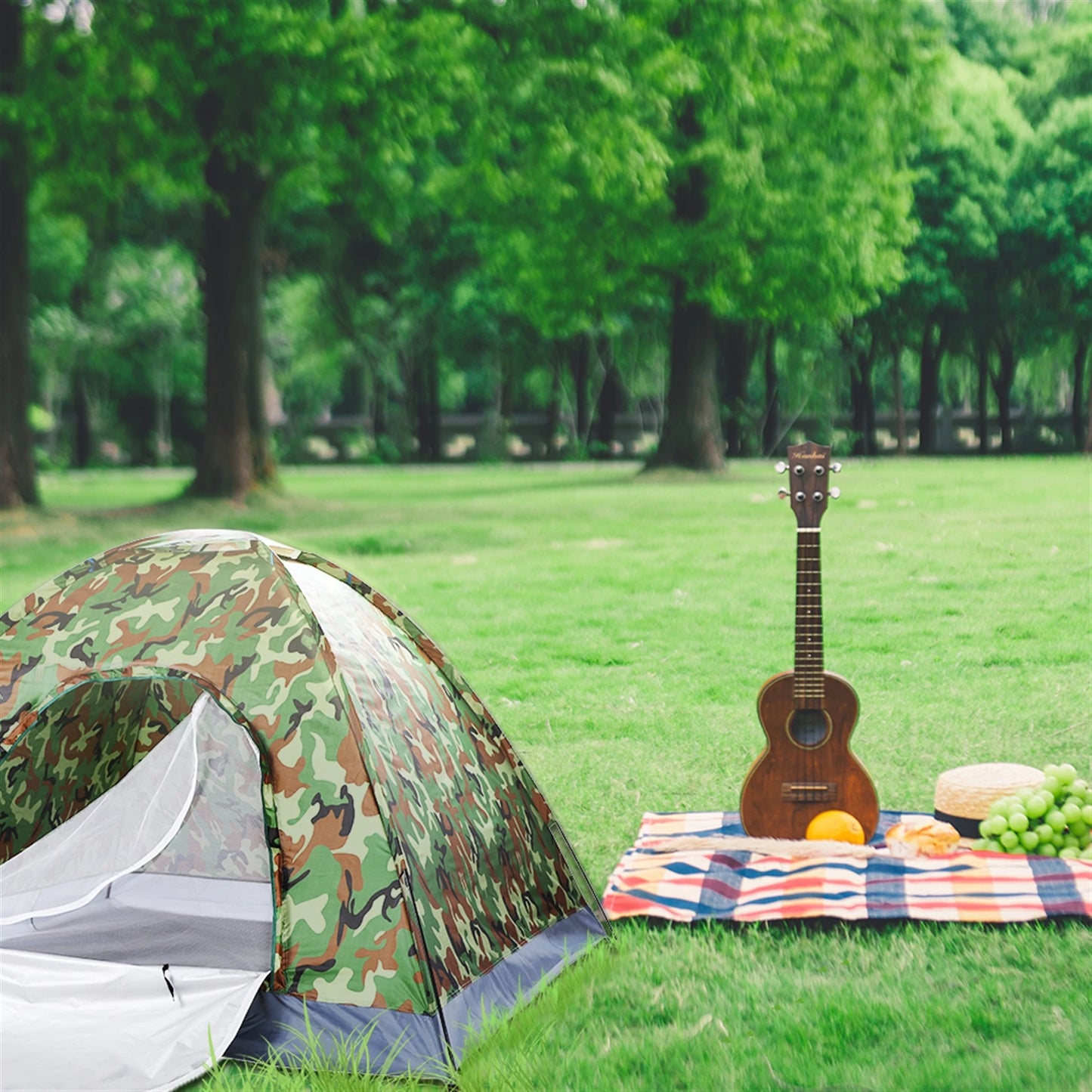 3 4 Person Camping Dome Tent