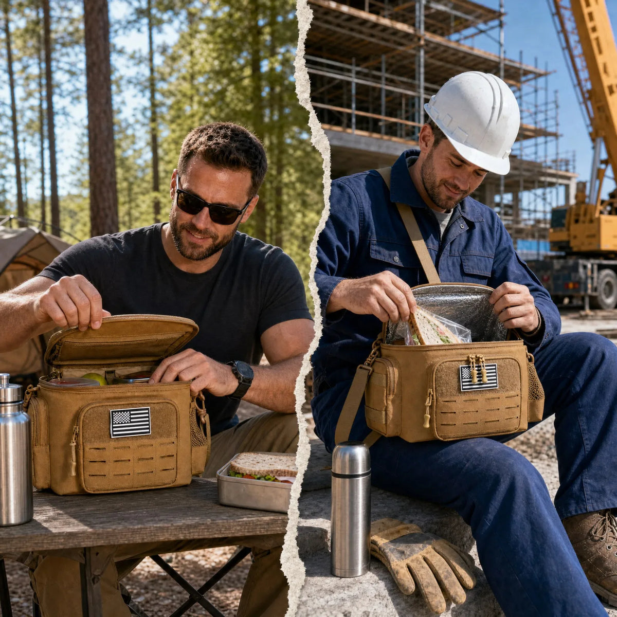 Insulated Tactical Cooler Bag – Leak-Resistant & Durable