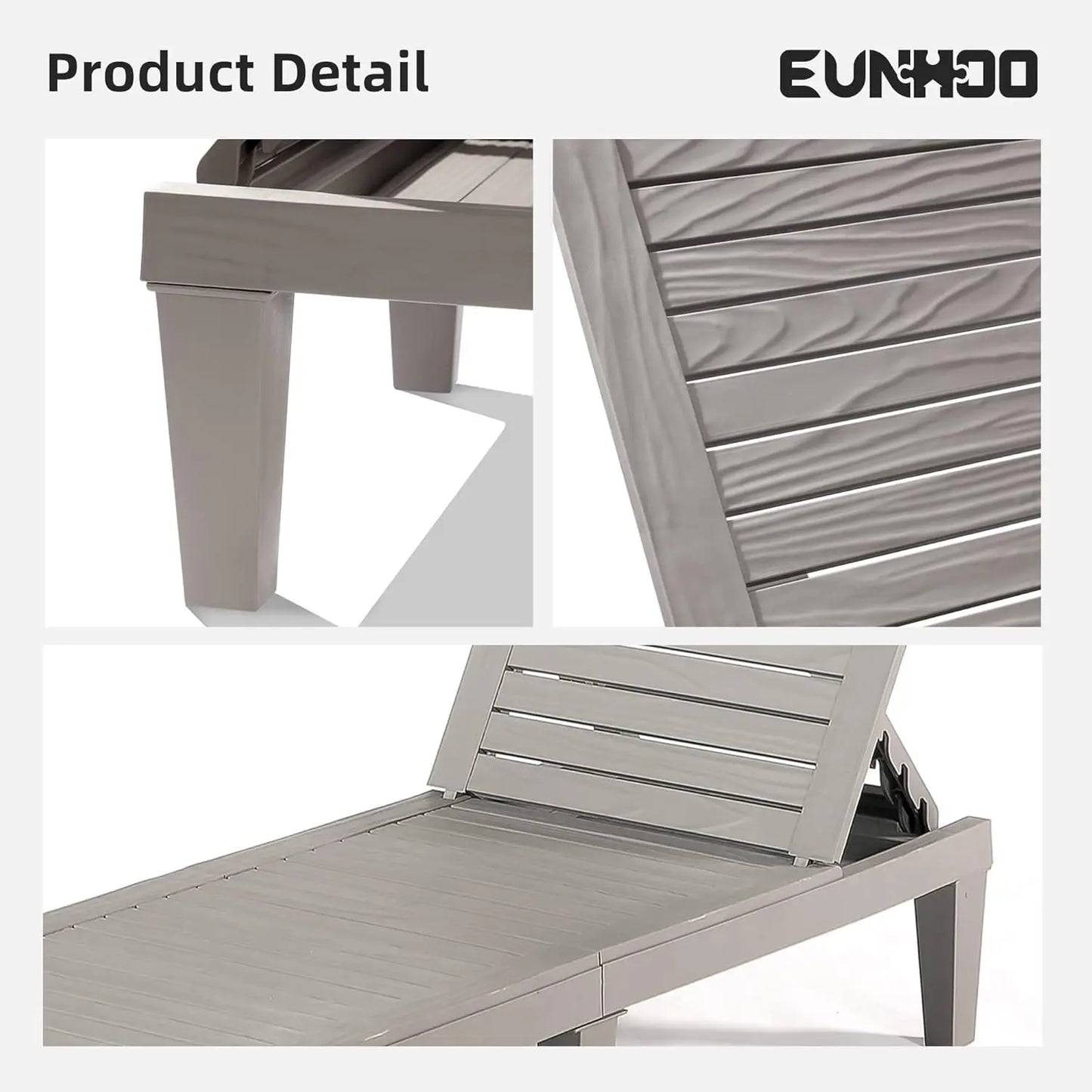 Outdoor Chaise Lounge Set of 2