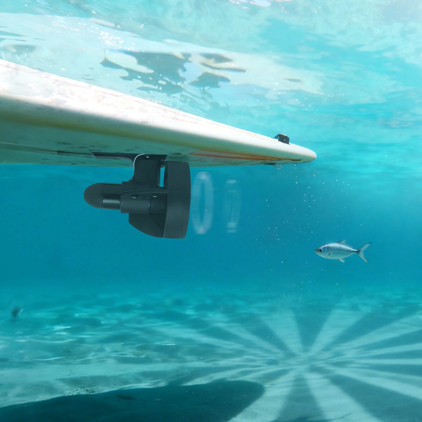 Underwater Electric Thruster for Paddle Board