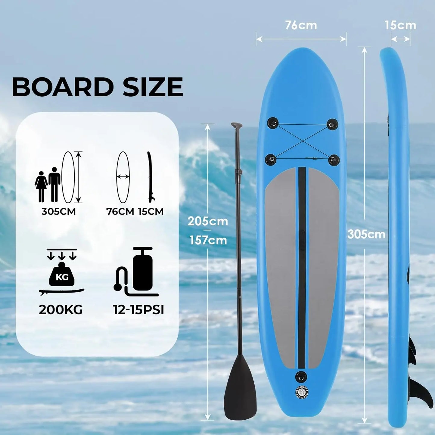 Inflatable Ultra-Light Stand Up Paddle Board