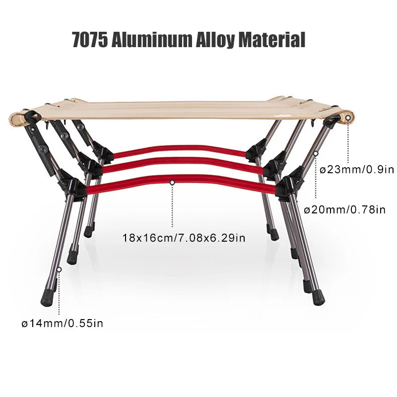 Portable Folding Bed, Ultralight