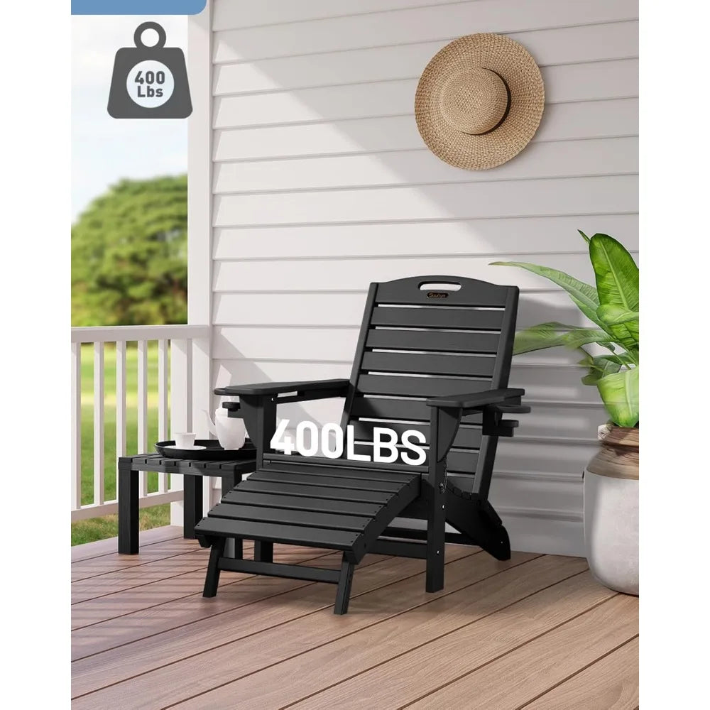Folding Adirondack Chairs Set of 2