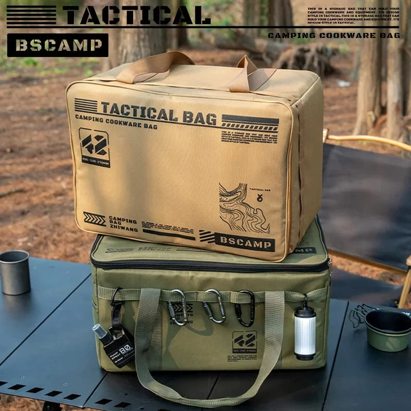 30L/42L/56L Insulated Waterproof Tactical Camping Bag