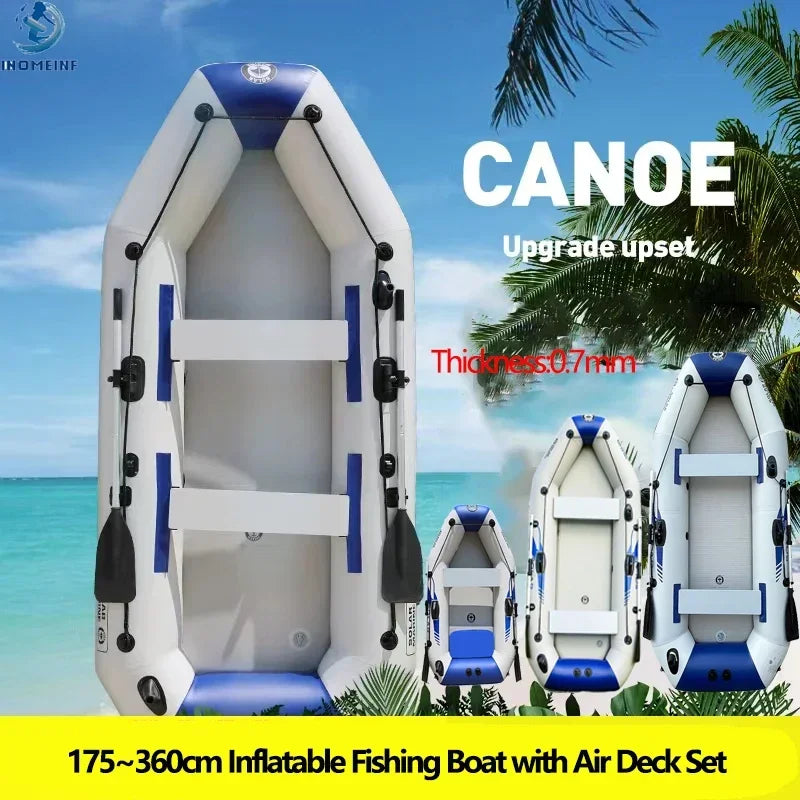 Inflatable Fishing & Recreation Boat – 5.7–12 FT with Air Deck