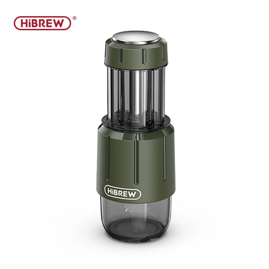 HiBREW H4D 2-in-1 Portable Manual Espresso Maker – Capsule & Ground Coffee