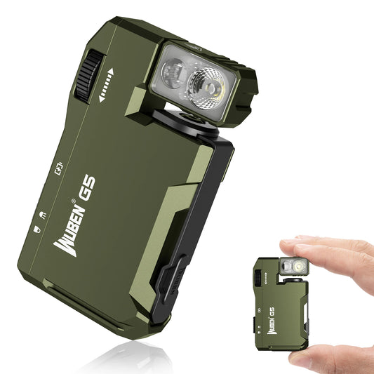 Multi-Color Magnetic Flashlight USB-C Rechargeable