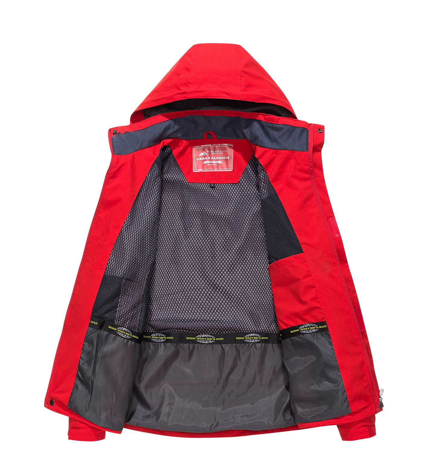 Men's Waterproof Windproof Windbreaker Hiking Jacket