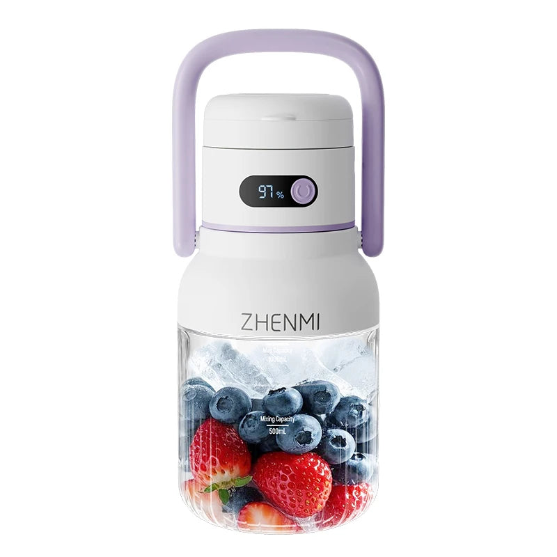 Blender for Shakes & Smoothies! Cordless Blender, 33oz, Ice Crushing, USB Rechargeable