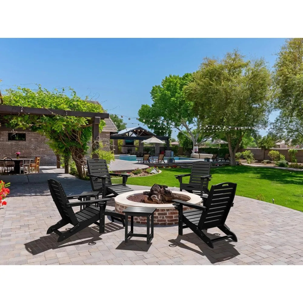 Folding Adirondack Chairs Set of 2