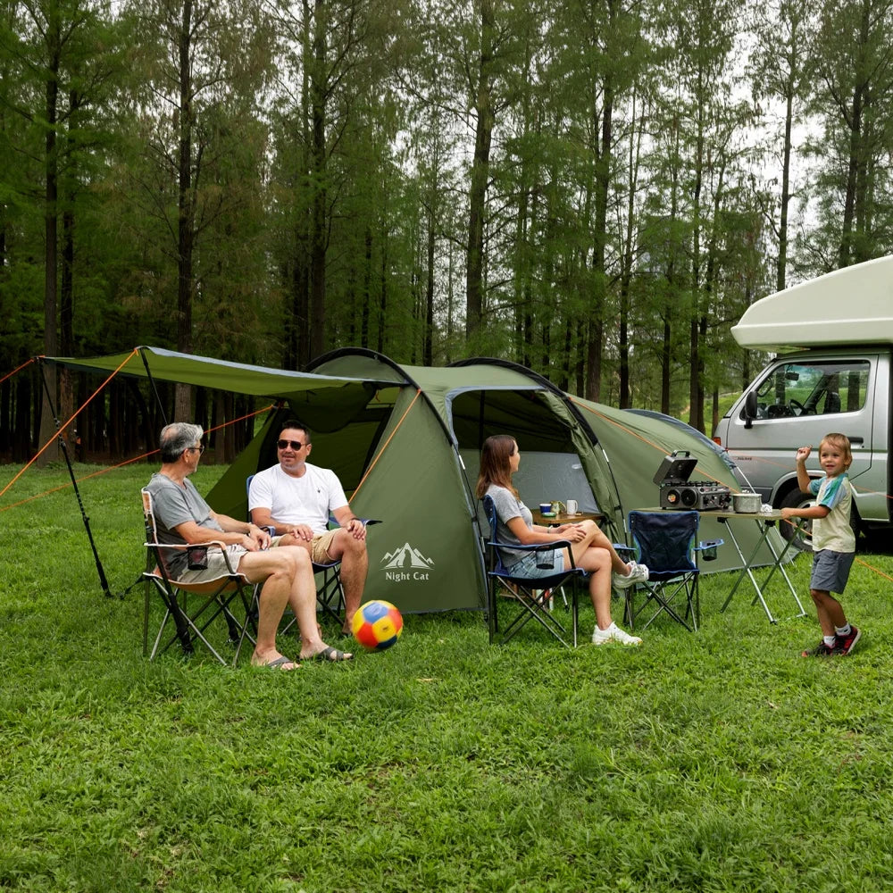 4 Person Tent with Porch