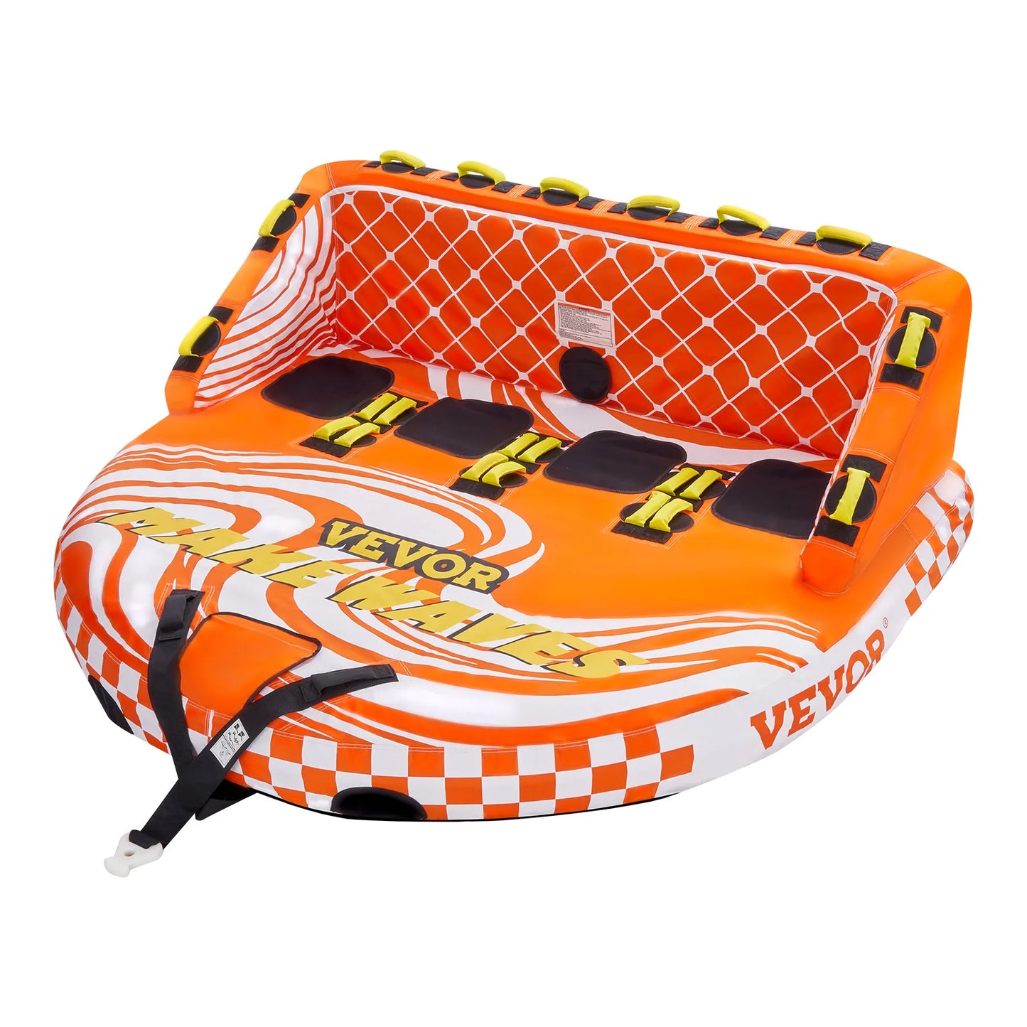 Towable Tube for Boating 1-4 Riders Inflatable