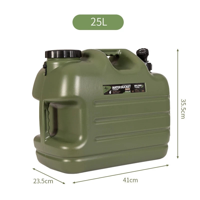 Desert Fox 10L/12L/18L/25L Large Military Green Water Tank Carrier Container