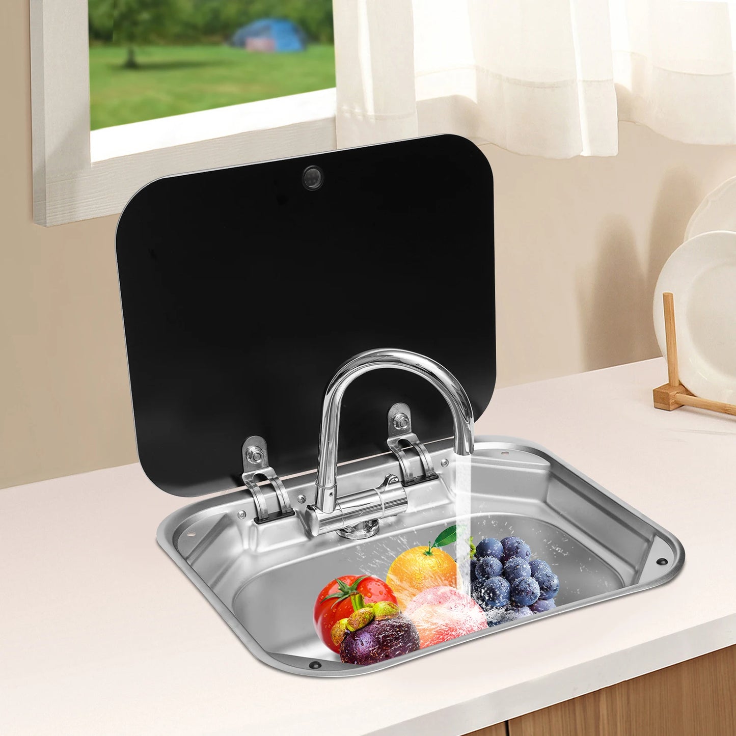 RV Sink  Camper Basin Bowl Rectangular