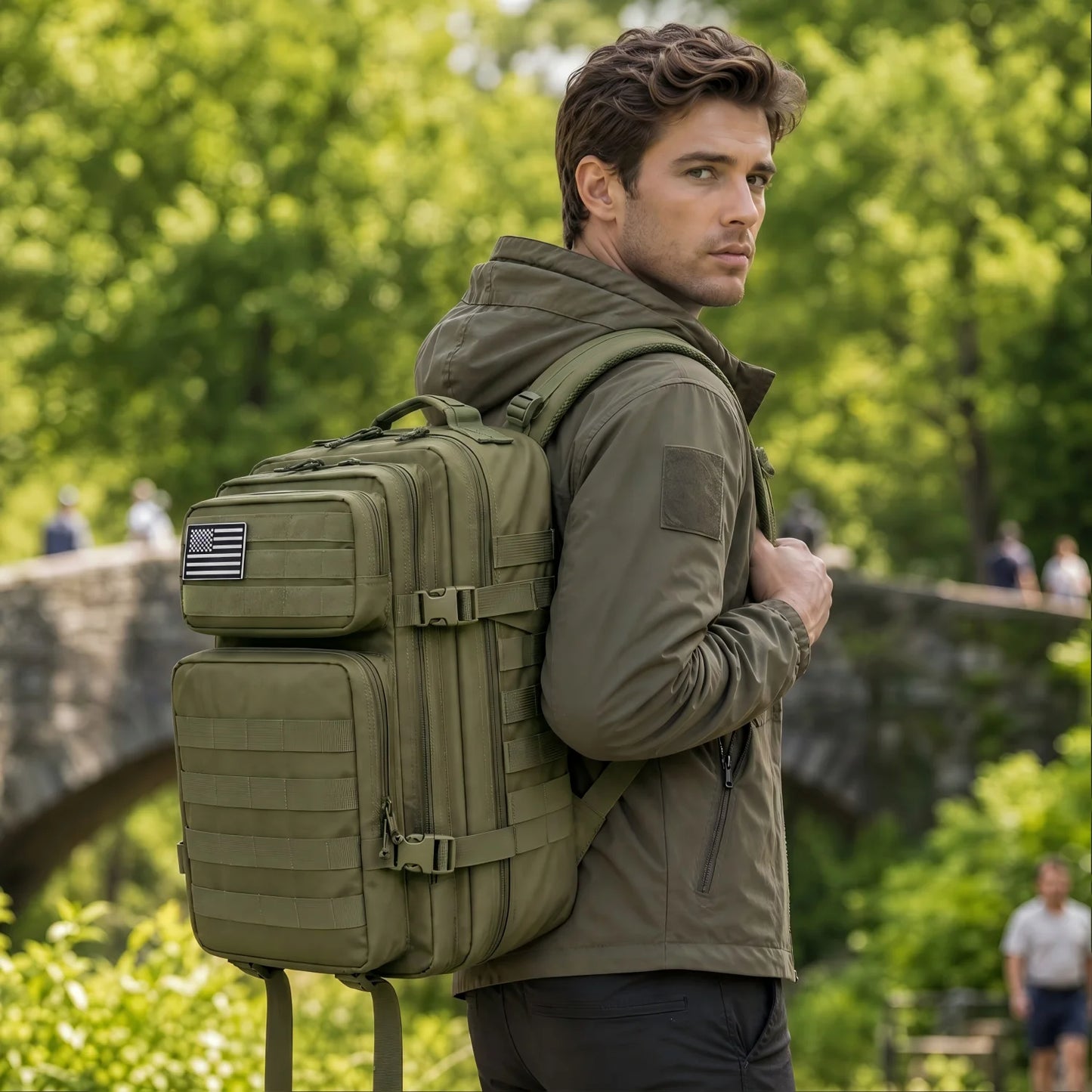 45L Tactical Travel Backpack