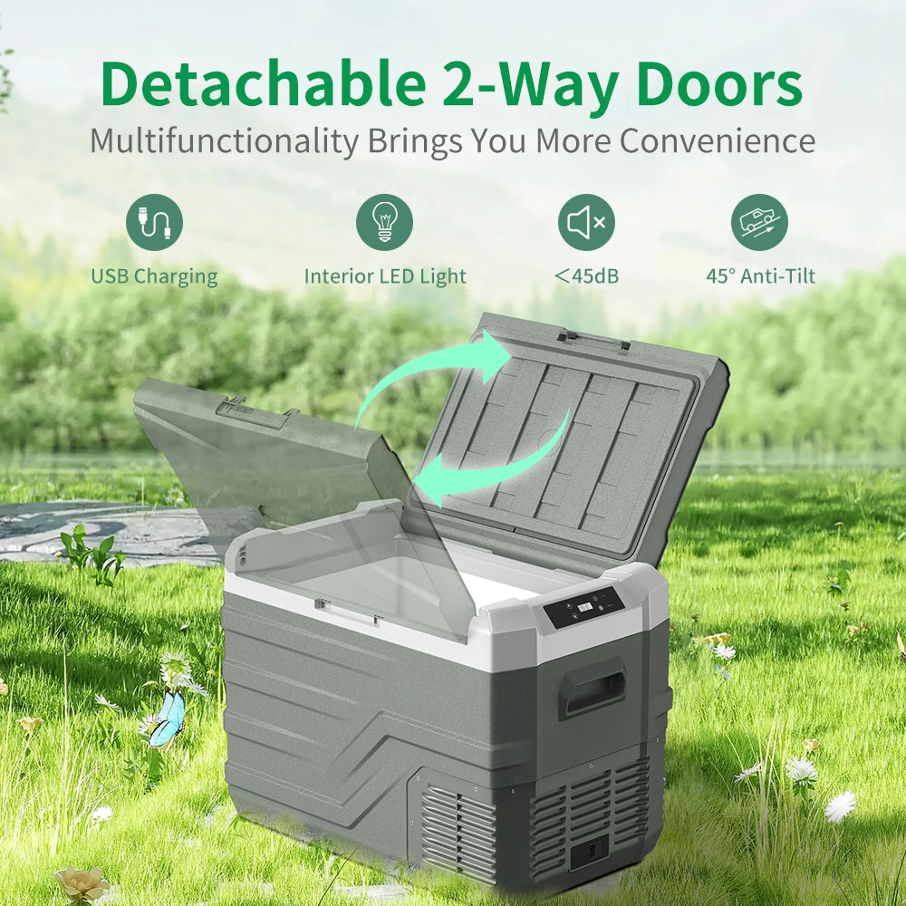 25L 35L 45L Car Refrigerator 12V Compressor Fridge Freezer