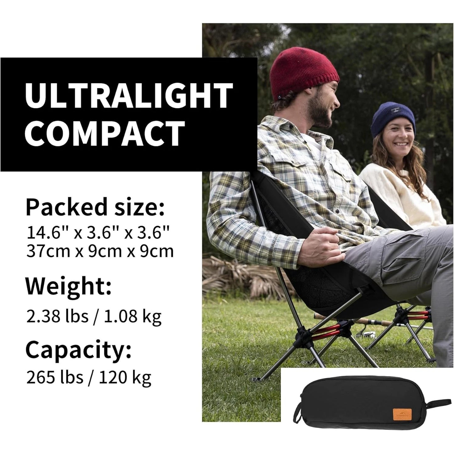 Ultralight Backpacking  Camping Chair