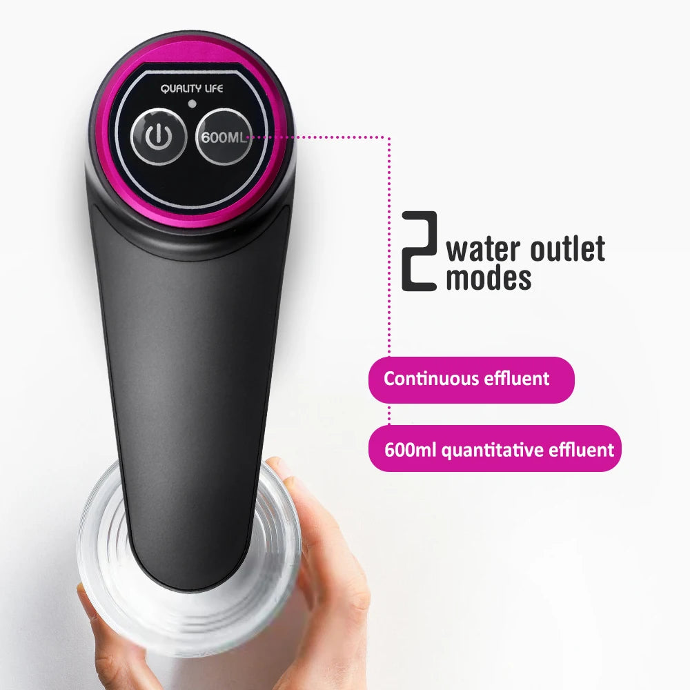 Portable USB Rechargeable Water Dispenser Pump – Automatic Push-Button Design