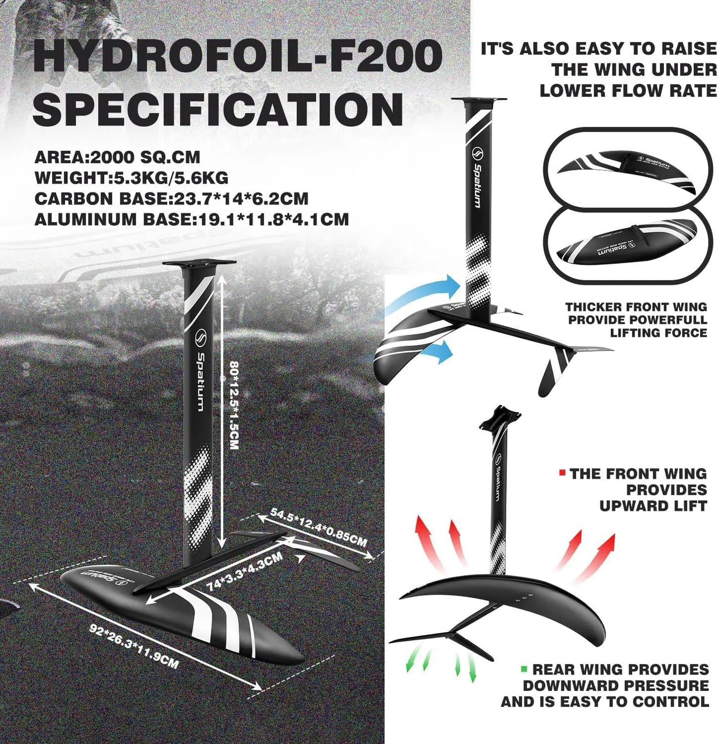 Hydrofoil Board for Surfing with Accessories