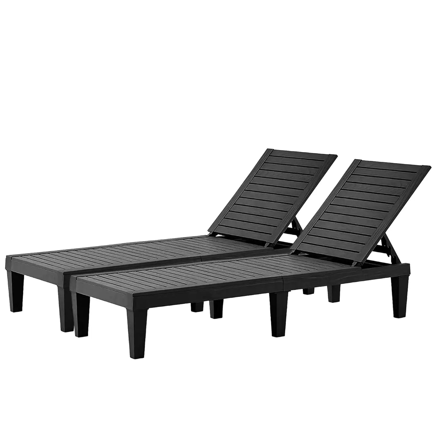Outdoor Chaise Lounge Set of 2
