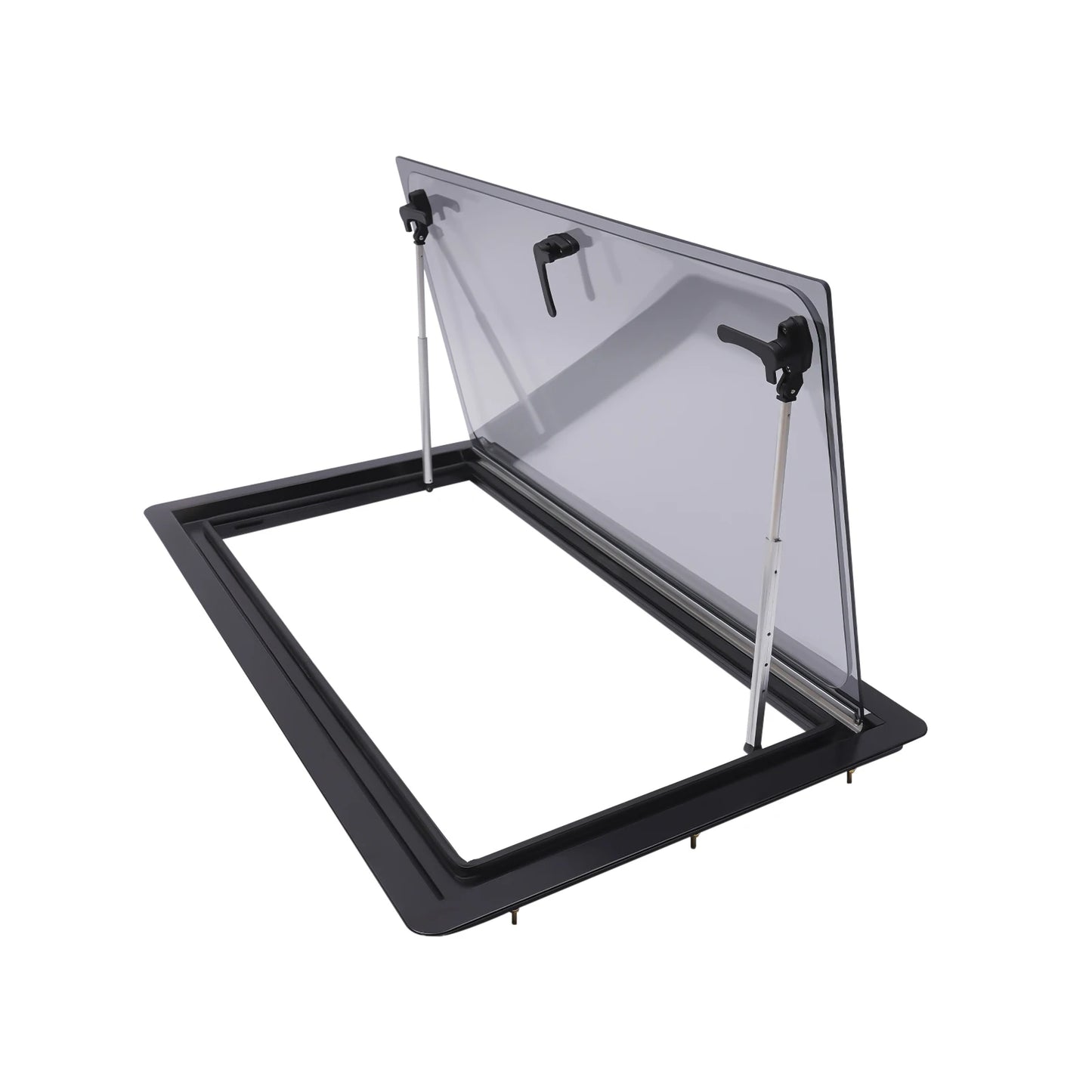 900*500mm Caravan Extrapolated Ventilation Window Sliding Rv Caravan Camper Window Vent Skylight With Blind Screen